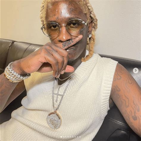 young thug ysl tattoo|young thug YSL live stream.